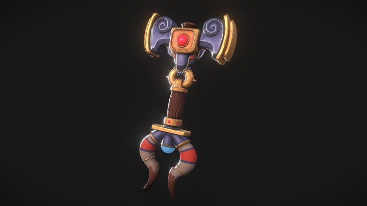 Stylized Asset 3D Model