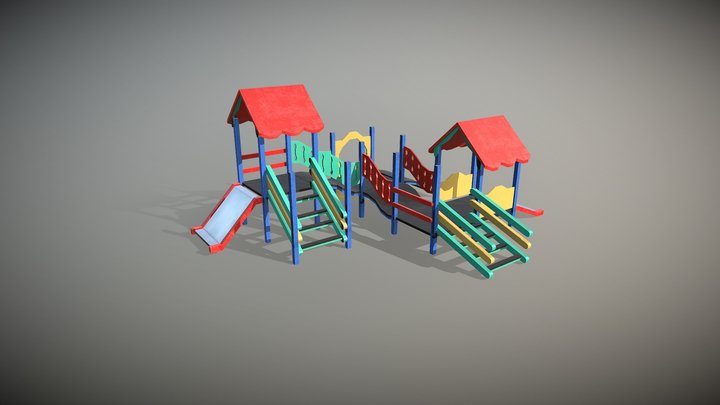 NEP_Children's Playground Design 3D Model