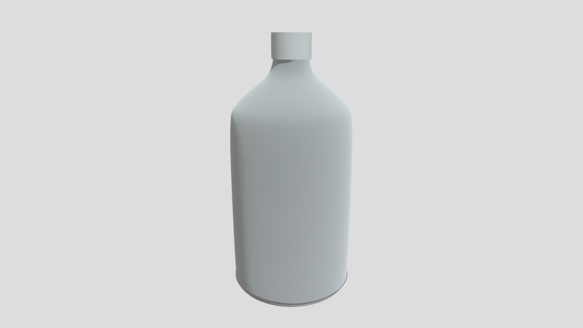 Glass Liquor Bottle