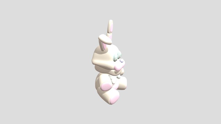 Bonnie the bunny fnaf ar plush funko 3D Model