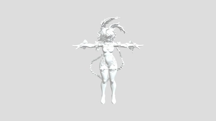 Jester Noir femboy 3D Model