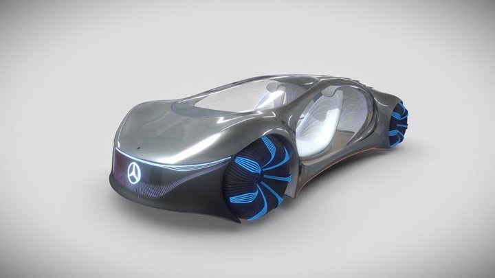 Mercedes-Benz Vision AVTR 2020 3D Model