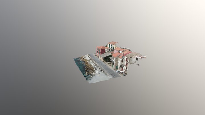 Scilla (Reggio Calabria) facade 3D Model