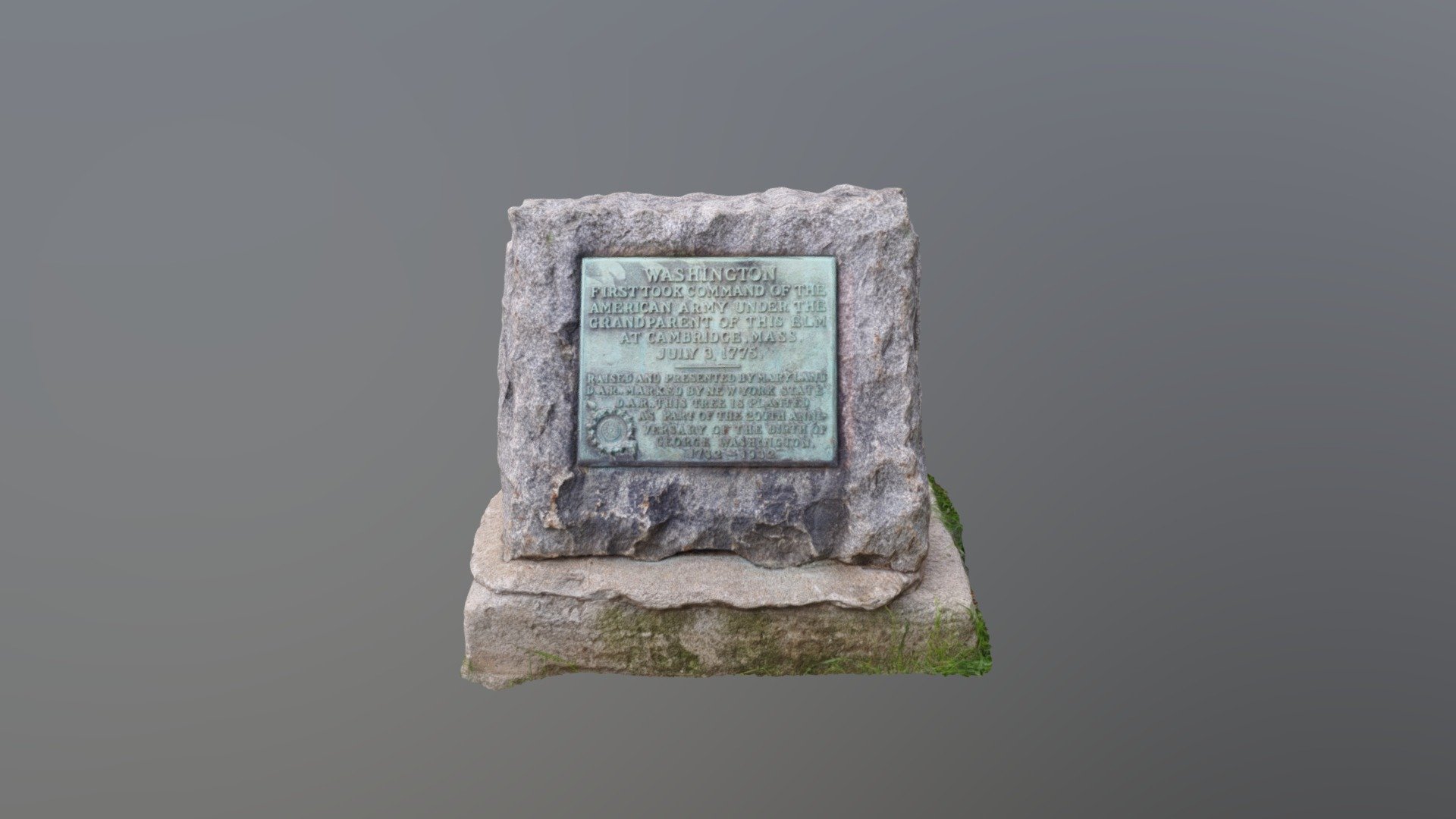 Lafayette Park - Washington 200th Marker