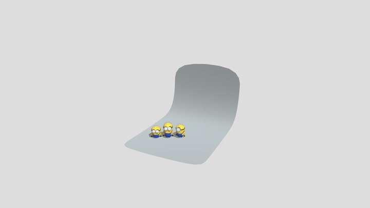 Minions 4 3D Model