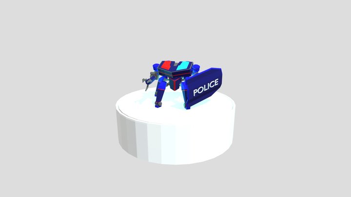 Крабик 3D Model