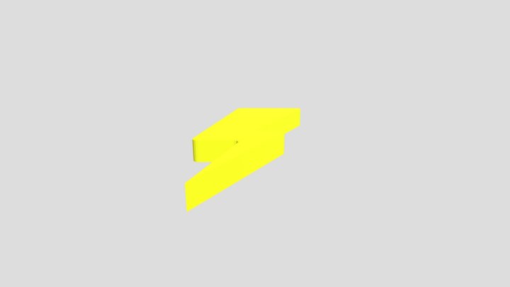 PowerUp Or Booster  For Games and More 3D Model
