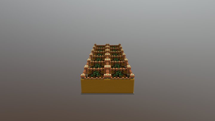 Tree BuildBattle 3D Model