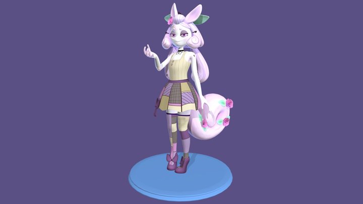Cinnabunny's Rose 3D Model
