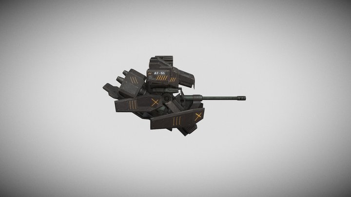 Hydra drone remake 3D Model