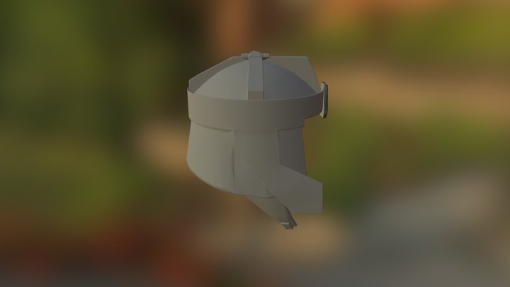 helmet Gimli 3D Model