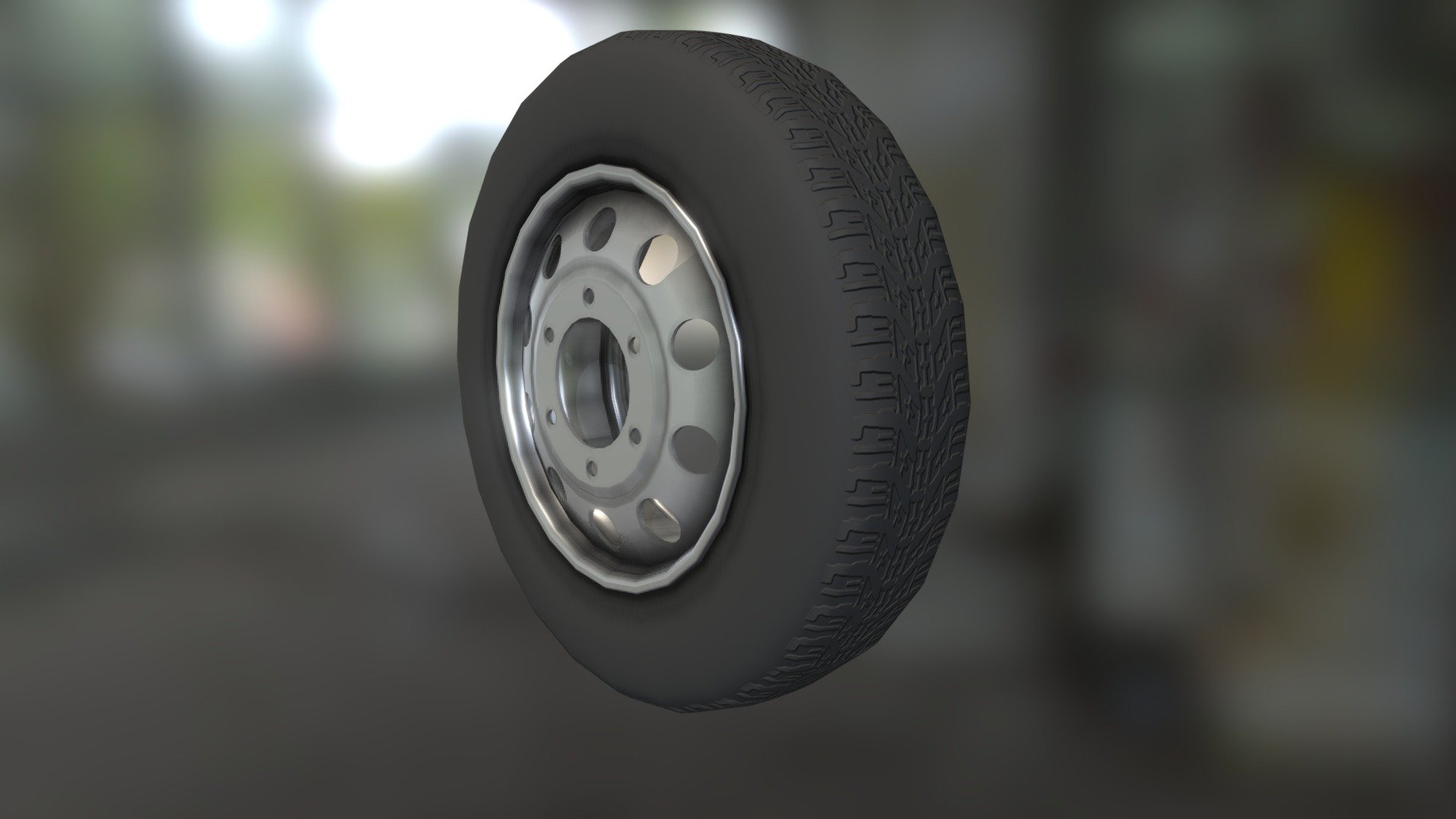 Wheel - Download Free 3D model by Smax4455 [4b7ed25] - Sketchfab