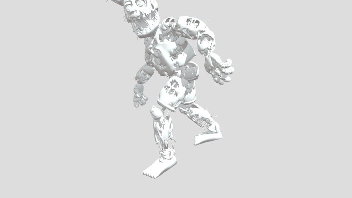 Springtrap-fnaf-ar-special-delivery 3D Model