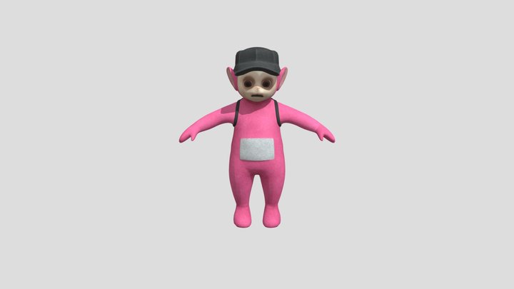 Slendytubbies Anne Reboot 3D Model