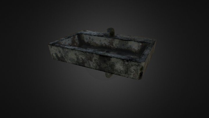 Old Sink 3D Model