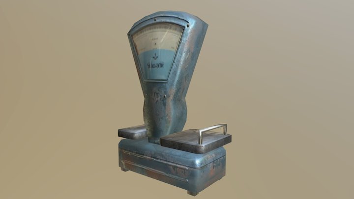 USSR Scales 3D Model