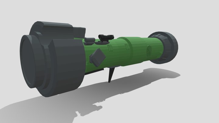 NLAW Low Poly 3D Model