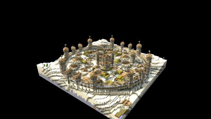 Nomad city of Zero 3D Model