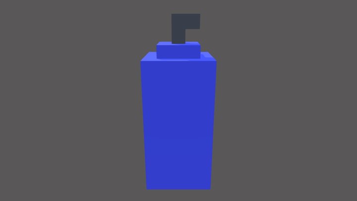 Nitro Powerup 3D Model