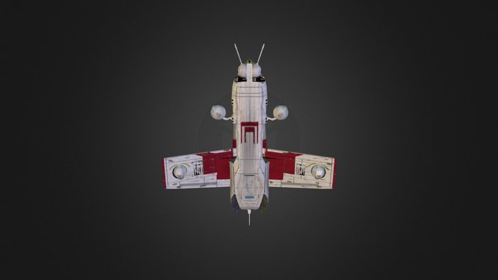 Republic Gunship 3D Model