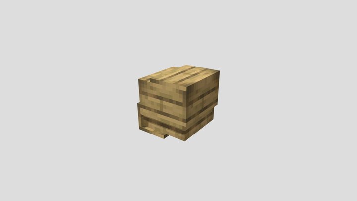 Better Oak Plank 3D Model
