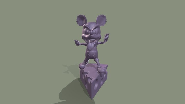 Gluttonous Mickey 3D Model