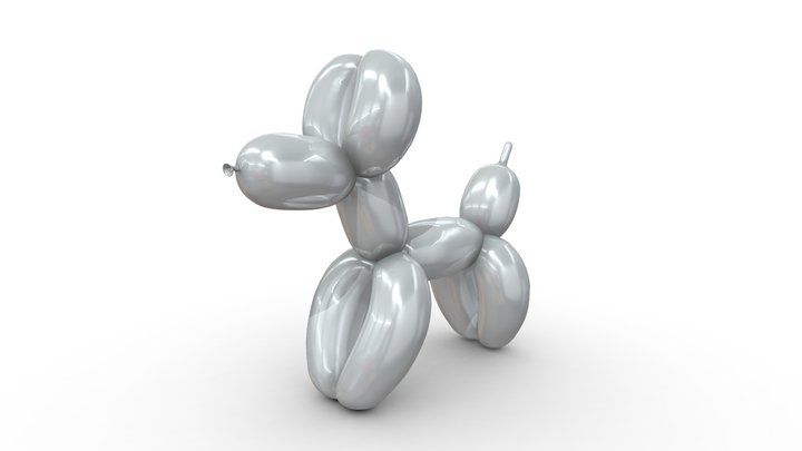 Balloon Dog 3D Model