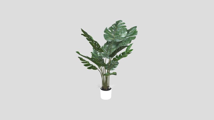 Tall Artificial Monstera Plant