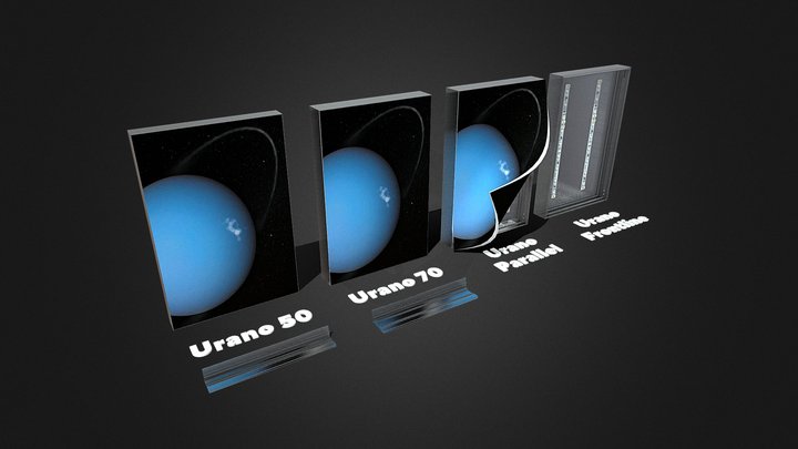 Areum Urano 50/70 (40x60cm) 3D Model