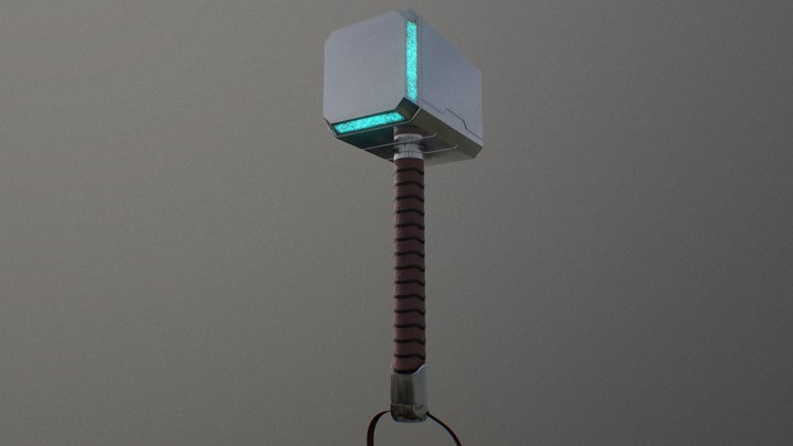Mjolnir 3D Model