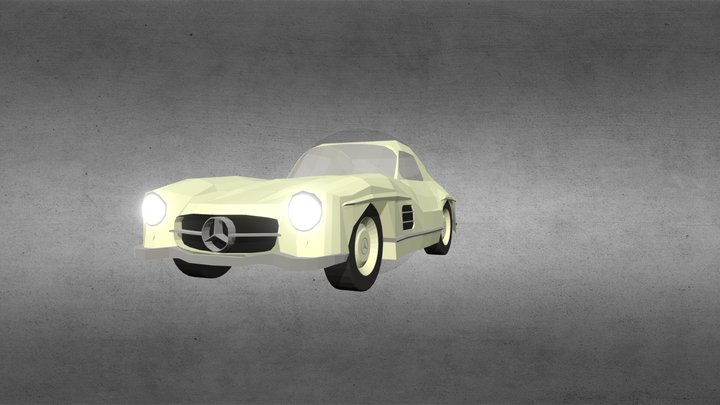 mercedes 300SL 3D Model