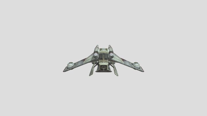 Laat Gunship (2005) 3D Model
