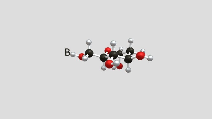 Monosaccharide B 3D Model