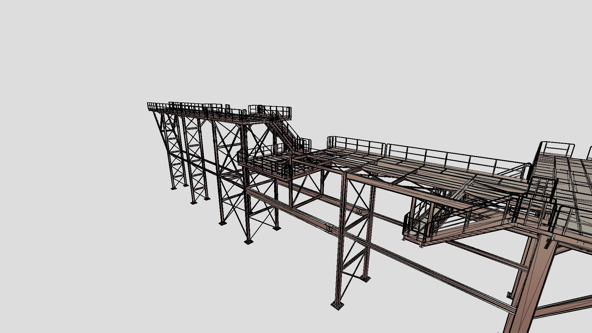 Pipe Rack Tubos De Exaustão - 3D model by Andersonqual [4b86664 ...