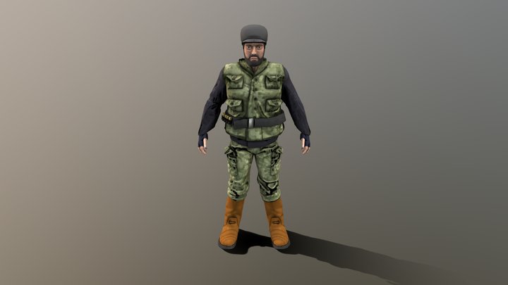 NightHunter_Character 3D Model