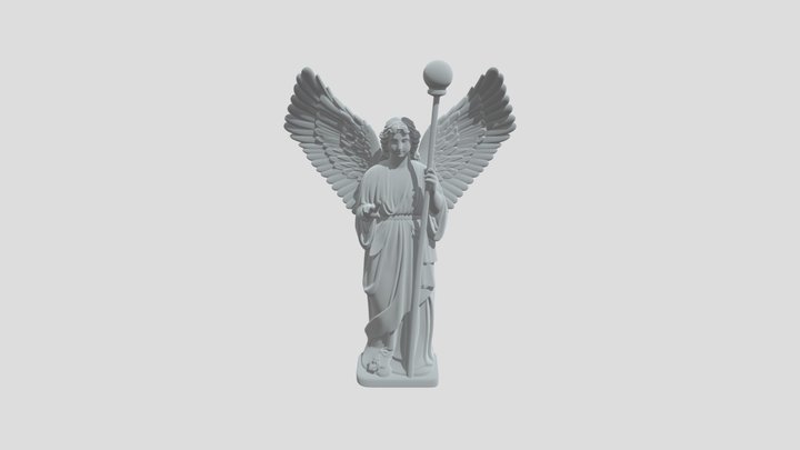 Anjo guardiao 3D Model
