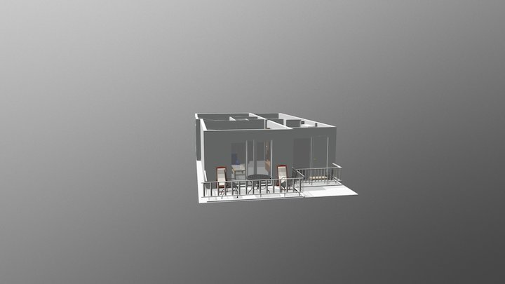 Wohnung Bornholm7 3D Model