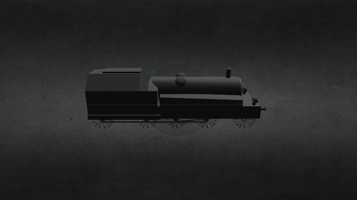 Modern/Old Locomotive 3D Model