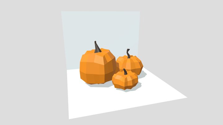 Daily Models 11-2: Pumpkin 3D Model