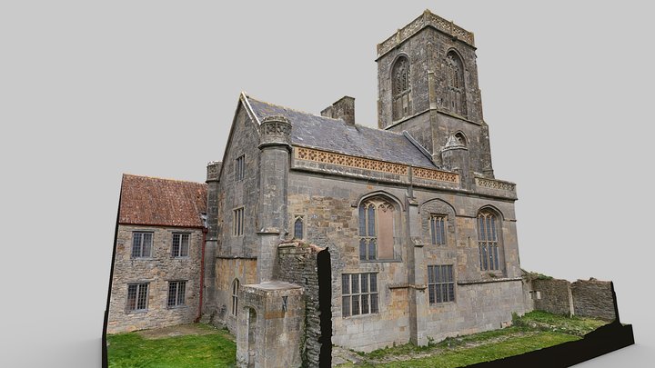 Woodspring Priory – Modello 3D gratuito STL