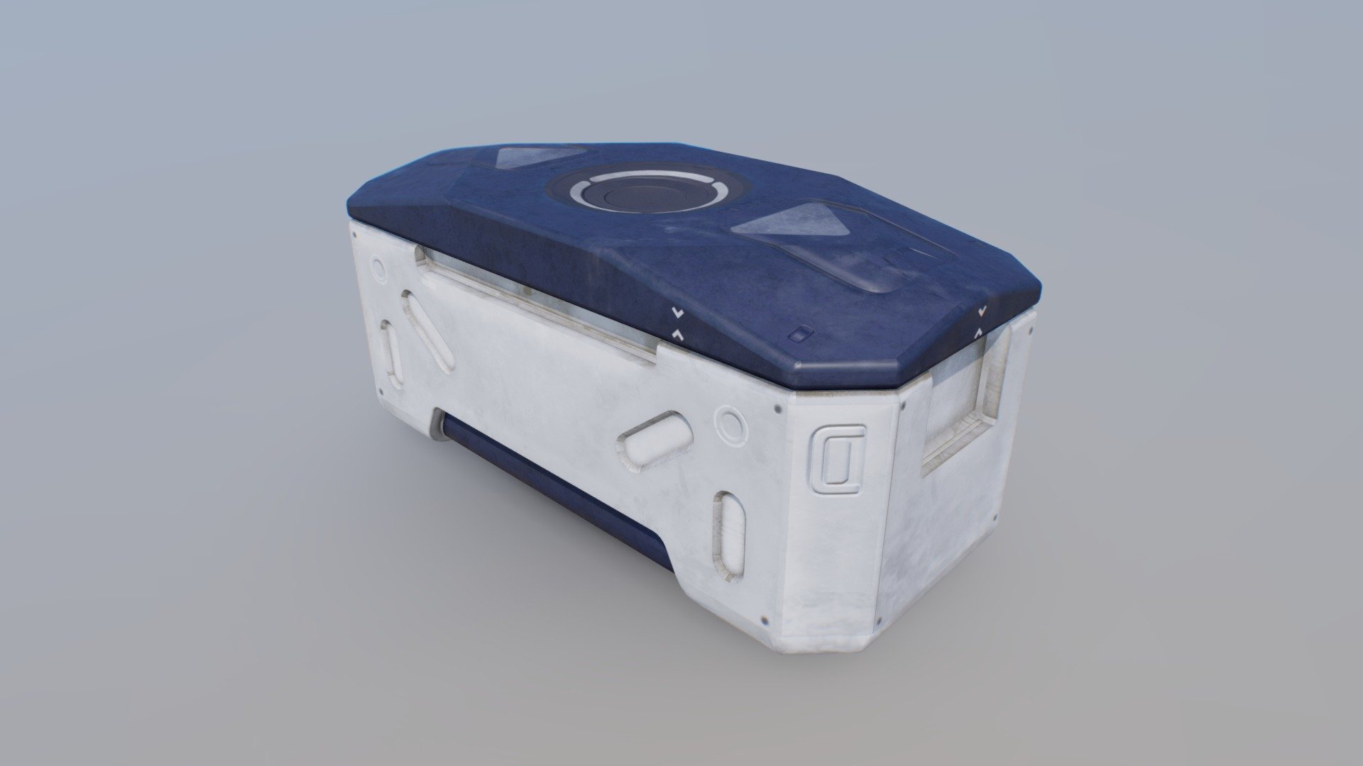 crate — Sketchfab embed 3D viewer