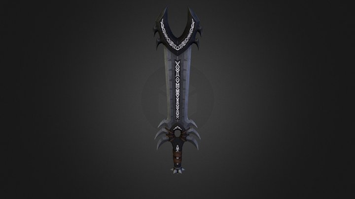 Skyrim Weapon 3D Model