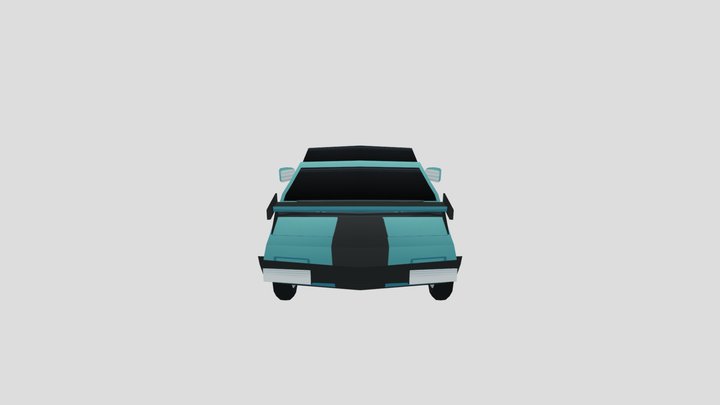 Fiat X1/9 3D Model