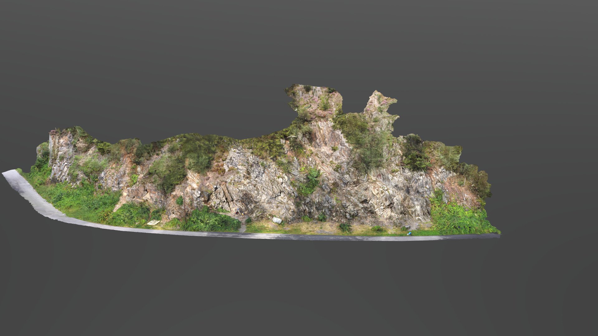 Harz Gesteinskartierung Model