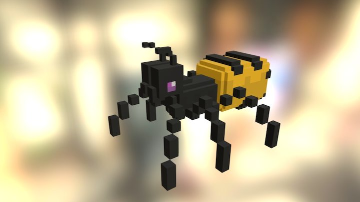 Honeypot Spider 3D Model