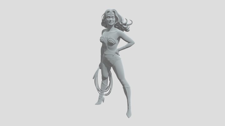 Wonderwoman 3D Model