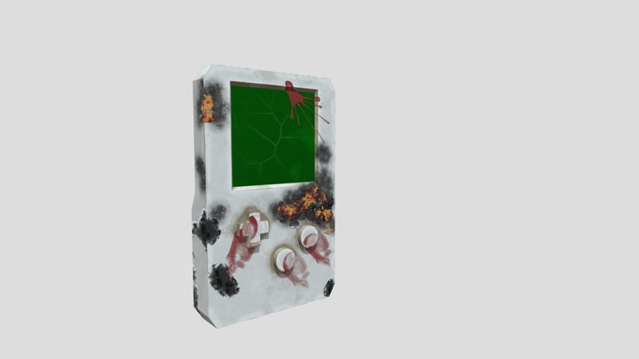 Handheld Console 3D Model