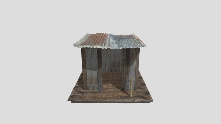 Beach Cabinate 3D Model