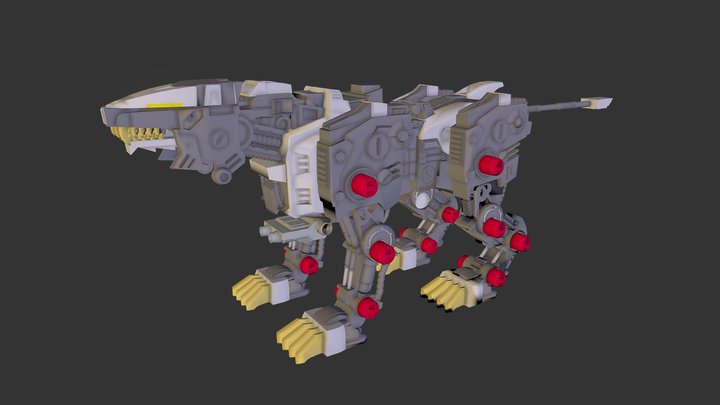 Zoids - Liger 3D Model