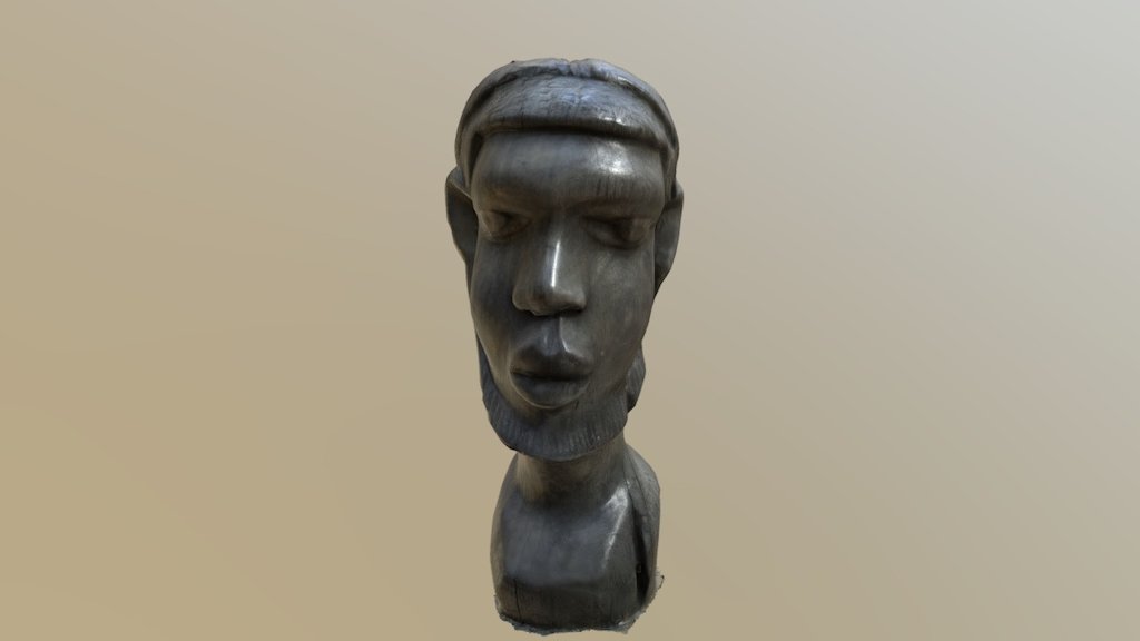 baked statue model